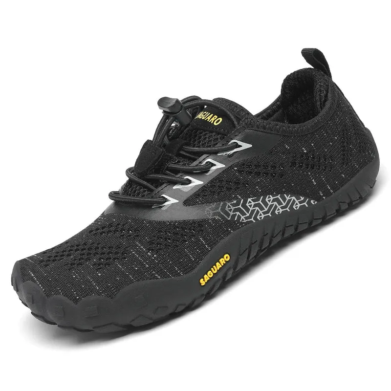 SAGUARO Kinder Barfussschuhe Schnell Trocknend Badeschuhe,24-36 EU 24 EU Schwarz, 24 EU Schwarz