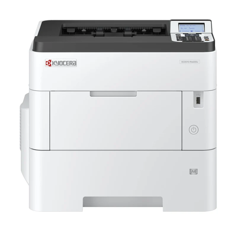 Kyocera Klimaschutz-System Ecosys PA6000x Laserdrucker Schwarz Weiss, Duplex-Einheit, 60 Seiten pro