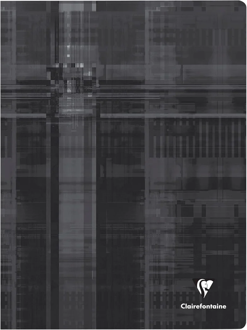 Clairefontaine 63365C - Packung mit 10 Heften DIN A4+ 24x32cm, liniert mit Rand, 90g, geheftet, 48 B