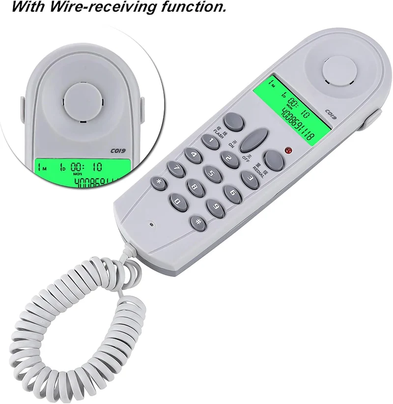 Telefonleitungstester Lineman Butt Test Kabelprüfgerät (Grau), Grau