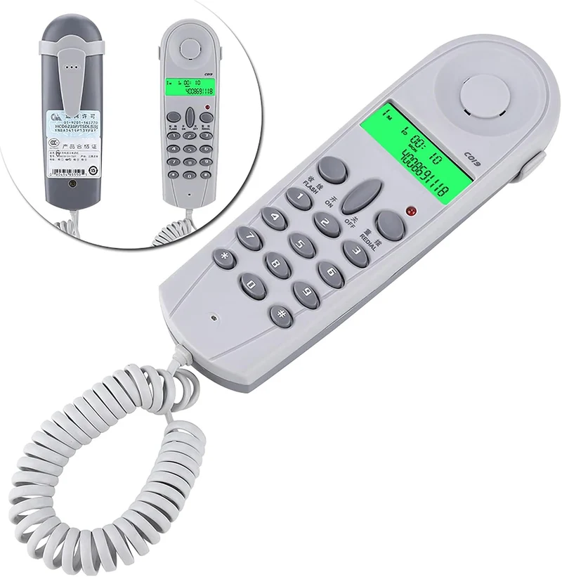Telefonleitungstester Lineman Butt Test Kabelprüfgerät (Grau), Grau
