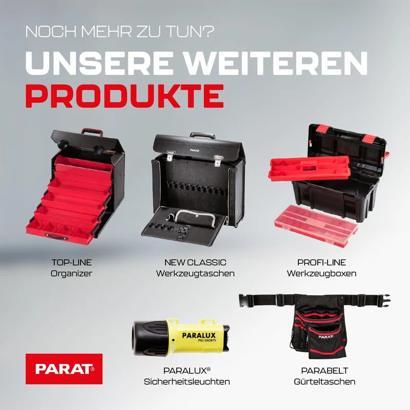 PARAT PARALUX® PX1 FEUERWEHR Set für Schuberth F120 Pro/F130 Rechts | LED Arbeitsleuchte mit 120 Lum