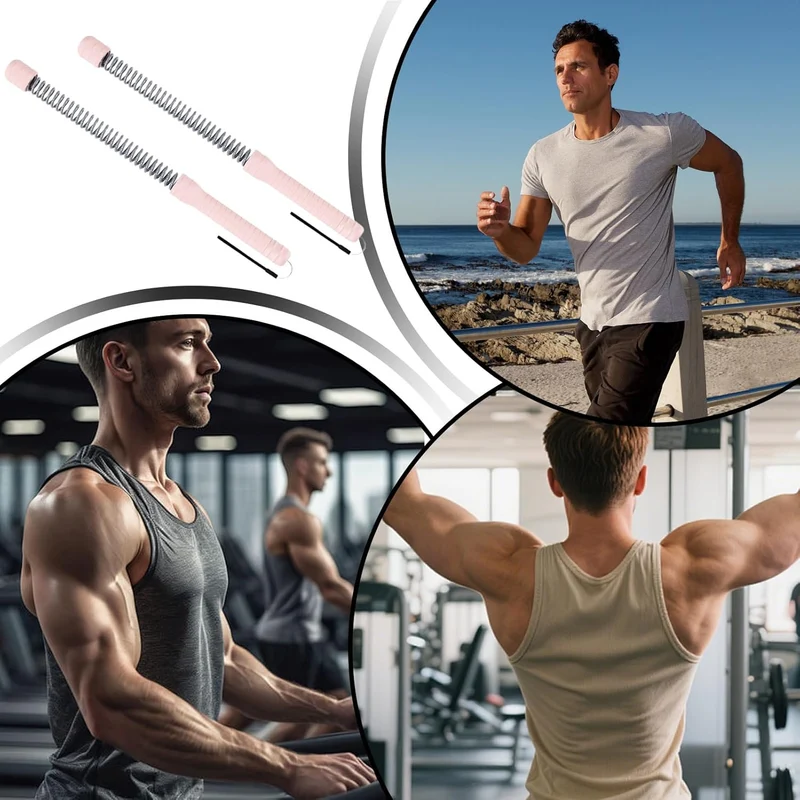 Generisch Kampfseile Für Home Gym Und Heimfitness,2 Kurze Battle Ropes | Knötchenfreies Rutschfestes
