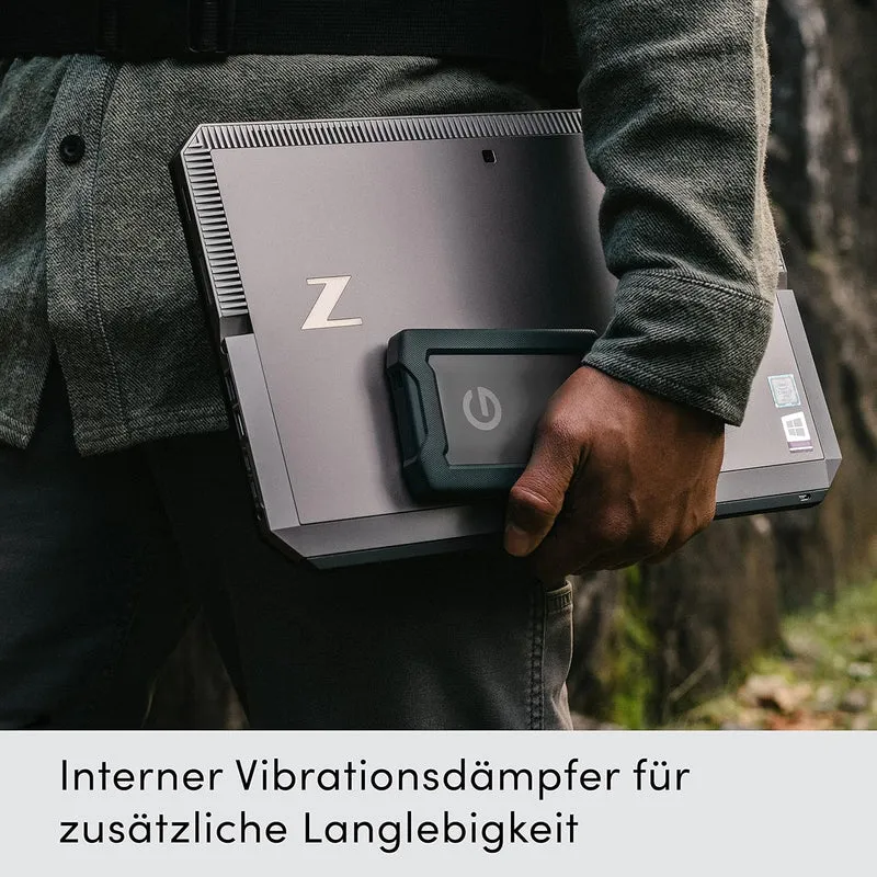 SanDisk PROFESSIONAL G-Drive ArmorATD 5 TB (Mobile Festplatte, All-Terrain Festplatte, USB-C-fähig,
