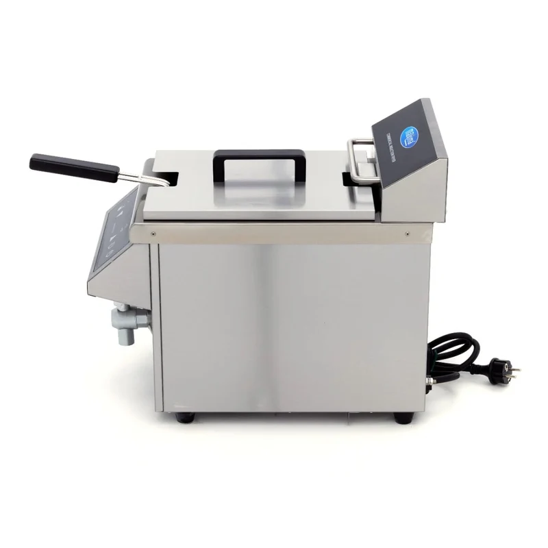 Maxima Gastro Fritteuse - 8 l - 1 Körb - Induktion - mit Ablasshahn