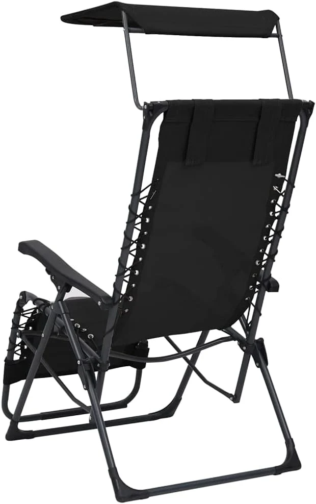 vidaXL 2X Liegestuhl Klappbar Gartenstuhl Sonnenliege Relaxliege Gartenliege Strandliege Campingstuh