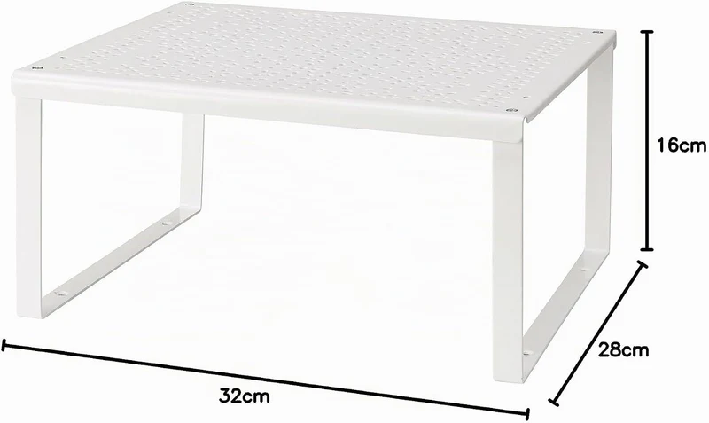 2 Stück - XIKEA VARIERA -Einlegeboden weiss - 32x28x16 cm