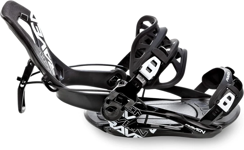 RAVEN Snowboard Set: Snowboard Grizzly + Bindung Fastec FT360 Black 156cm + FT360 Black M, 156cm + F