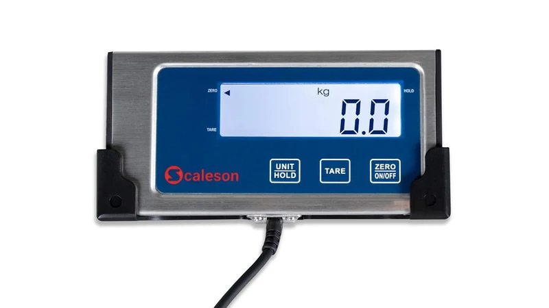 SCALESON S180 Paketwaage/Plattformwaage/Postwaage/Max. 300kg - 100g / Separate Anzeige zum Aufstelle