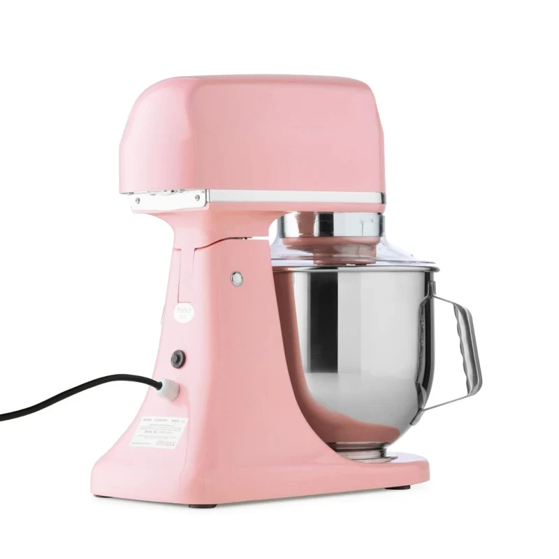 Maxima Gastro Planetenmischer - 7 l - Bis zu 2 kg Teig - Pink