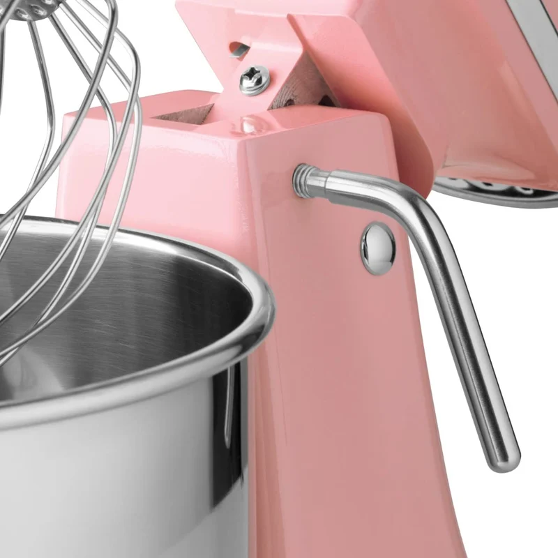 Maxima Gastro Planetenmischer - 7 l - Bis zu 2 kg Teig - Pink