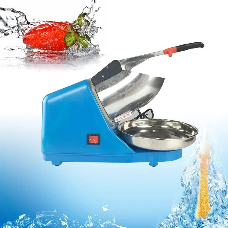 Elektrischer Edelstahl Ice Crusher Crusheisbereiter Eiswürfel Eiszerkleinerer Ice Maschinen für Rest