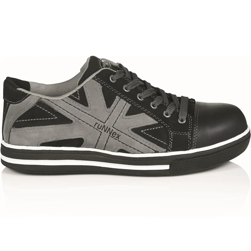 ruNNex Sicherheitshochschuhe S3 SportStar Halbstiefel in Sneaker-Optik Grösse 41, schwarz, 5342 41 E