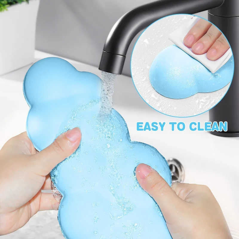 Attack Shark Cloud Handgelenkauflage mit Untersetzer-Set, ergonomische Handballenauflage zur Schmerz