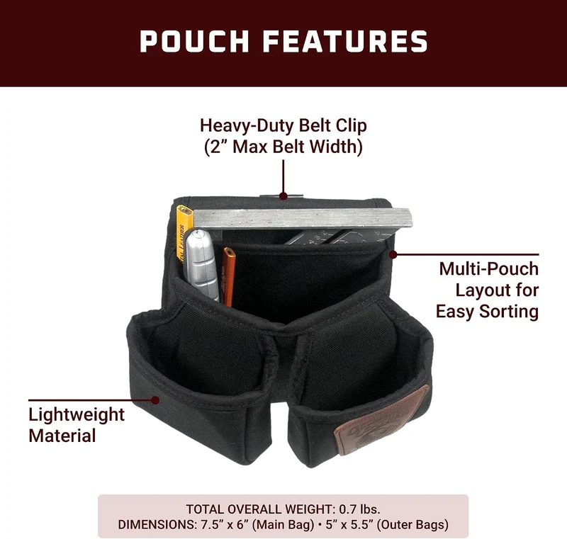 Occidental Leather 9504 Wechselrahmen 7 Pocket