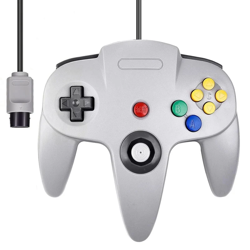 miadore Retro Wired Controllers für N64 Console, Classic Controller Joystick für Nintendo Classic 64