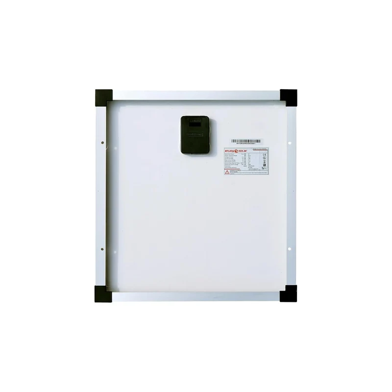 enjoy solar Mono 20W 12V Monokristallines Solarpanel Solarmodul Photovoltaikmodul ideal für Wohnmobi