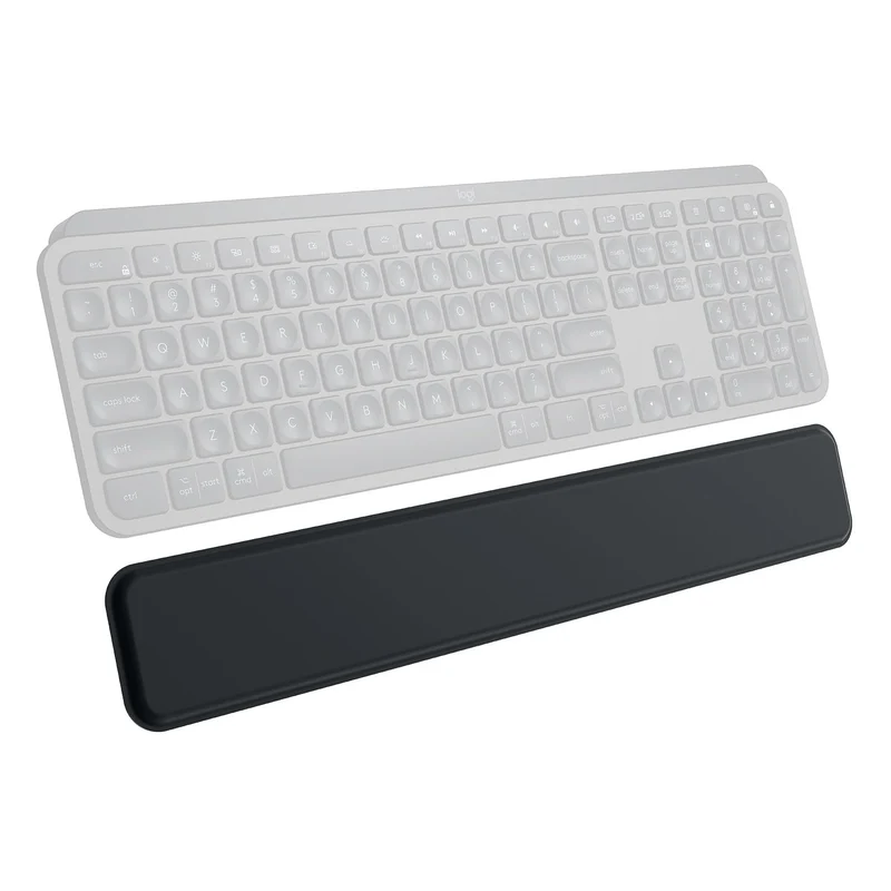 Logitech MX Palm Rest (für MX Keys, Rutschfestes Premium-Material für Komfort bei stundenlangem Tipp