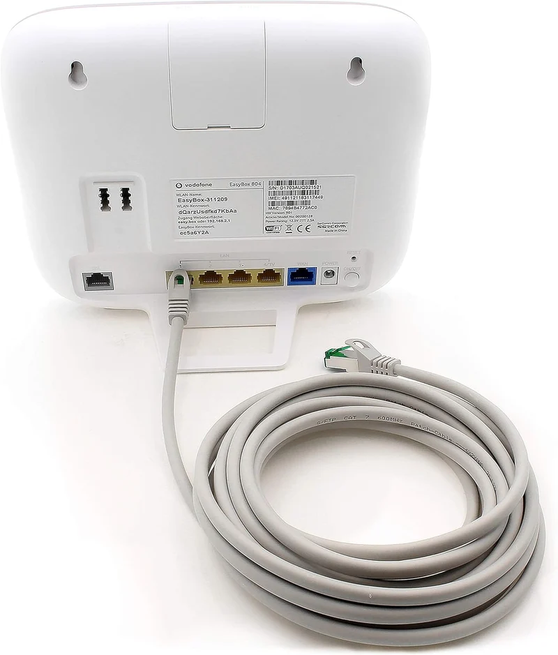 Cat7 Netzwerkkabel 1,5m - Grau - 10 Stück - Cat 7 Ethernetkabel Lankabel Lan 10Gbits Patchkabel Rj45
