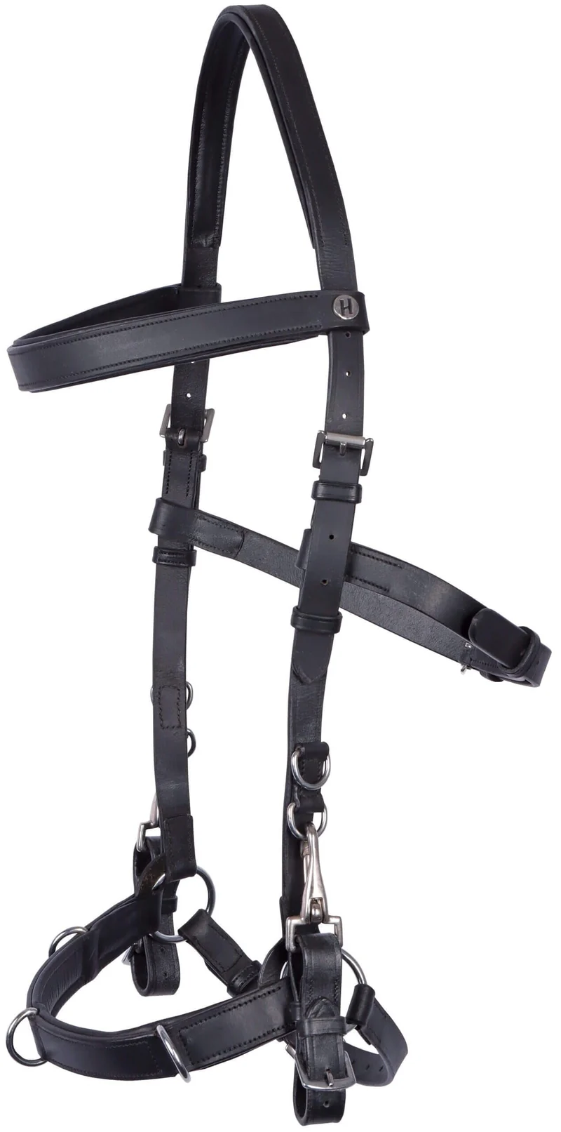 Harry's Horse Kaptoom hoofdstel Leder, Grösse:Full, Full