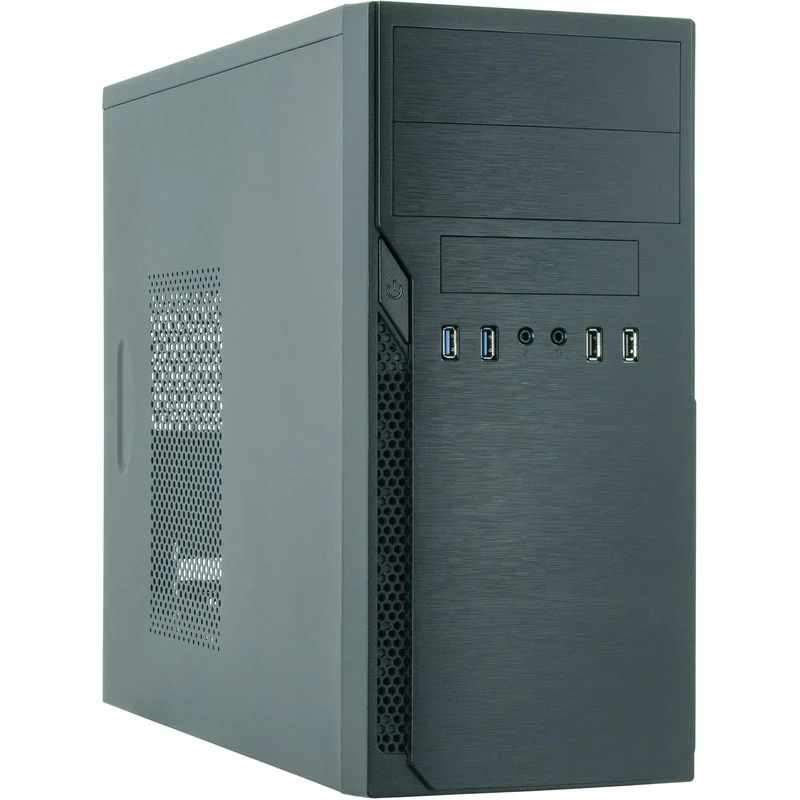 Chieftec HO-12B-350GPB 350W Tower-Gehäuse, schwarz