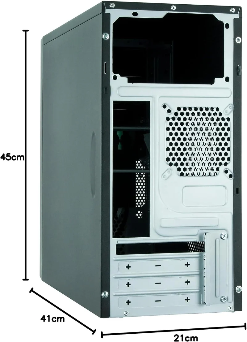 Chieftec HO-12B-350GPB 350W Tower-Gehäuse, schwarz