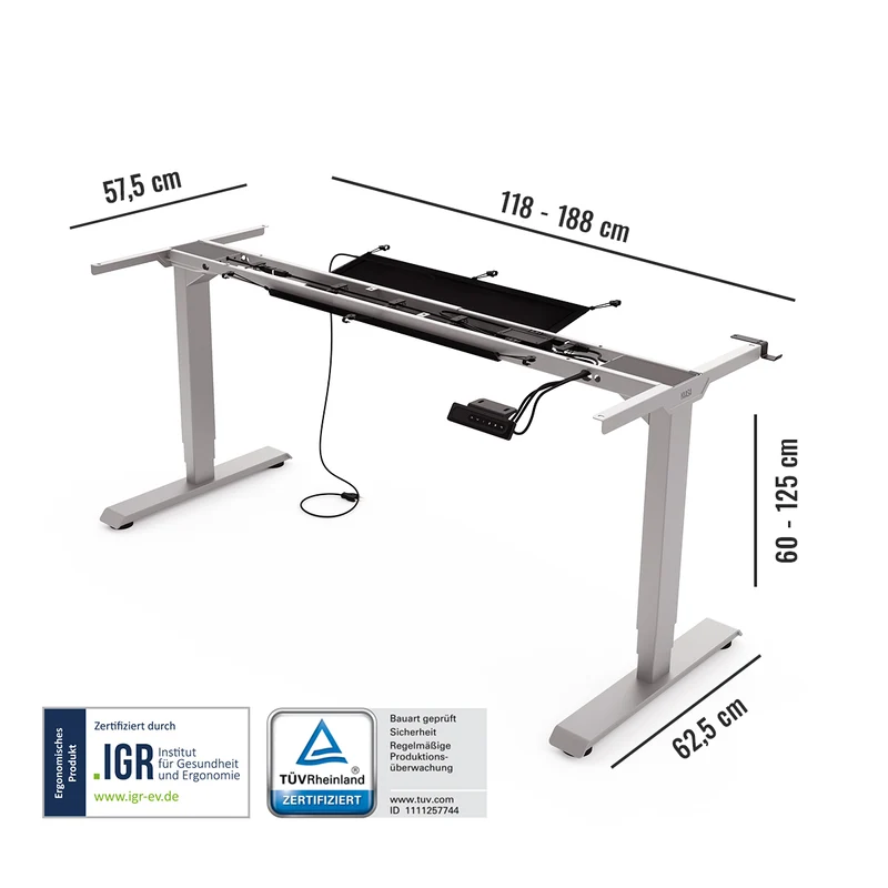 Frame Essential - Höhenverstellbares Tischgestell