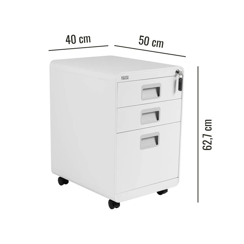 File Cabinet Curved - Rollcontainer