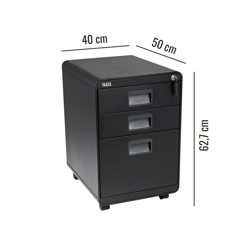 File Cabinet Curved - Rollcontainer