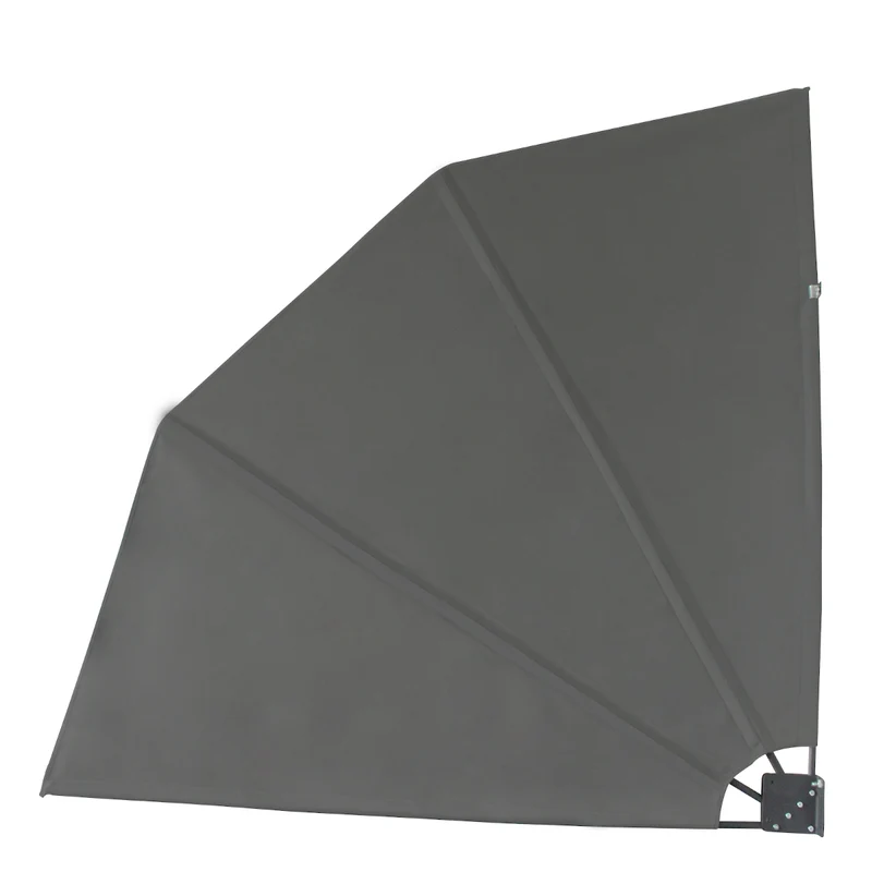 B-Ware Balkonfächer 140x140 Dunkelgrau