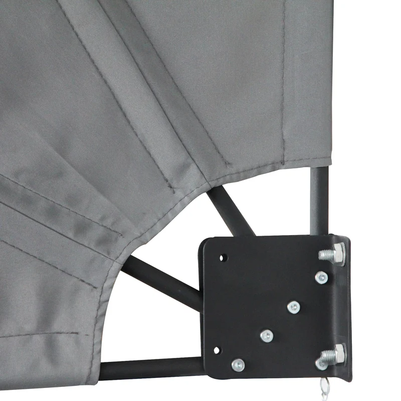 B-Ware Balkonfächer 140x140 Dunkelgrau