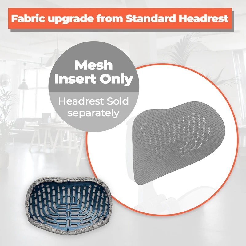 Headrest Inserts (Add-ons) for Herman Miller Mirra 2 Chairs by OLS