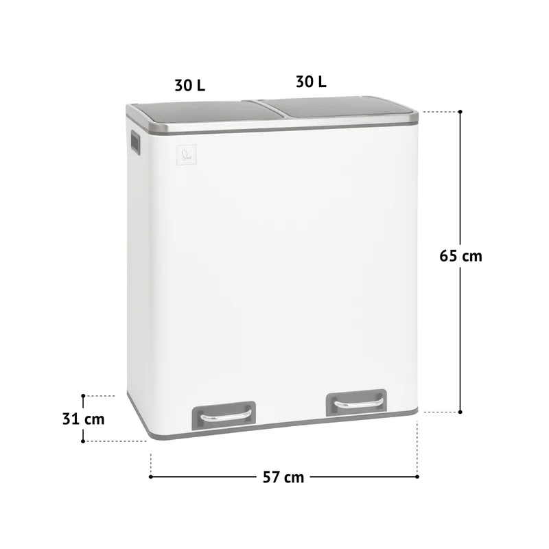 TM2X30 Mülleimer 60 Liter