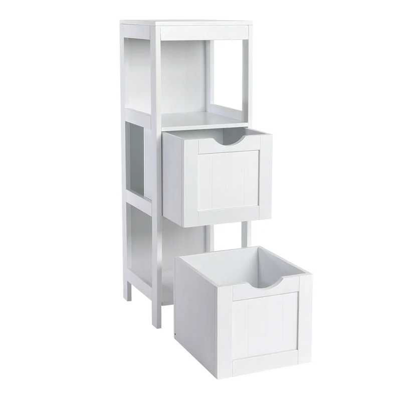 B-Ware LINTU Badregal Weiß