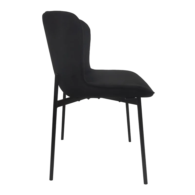 B-Ware MARY 2er Set Esszimmerstuhl Schwarz/Schwarz