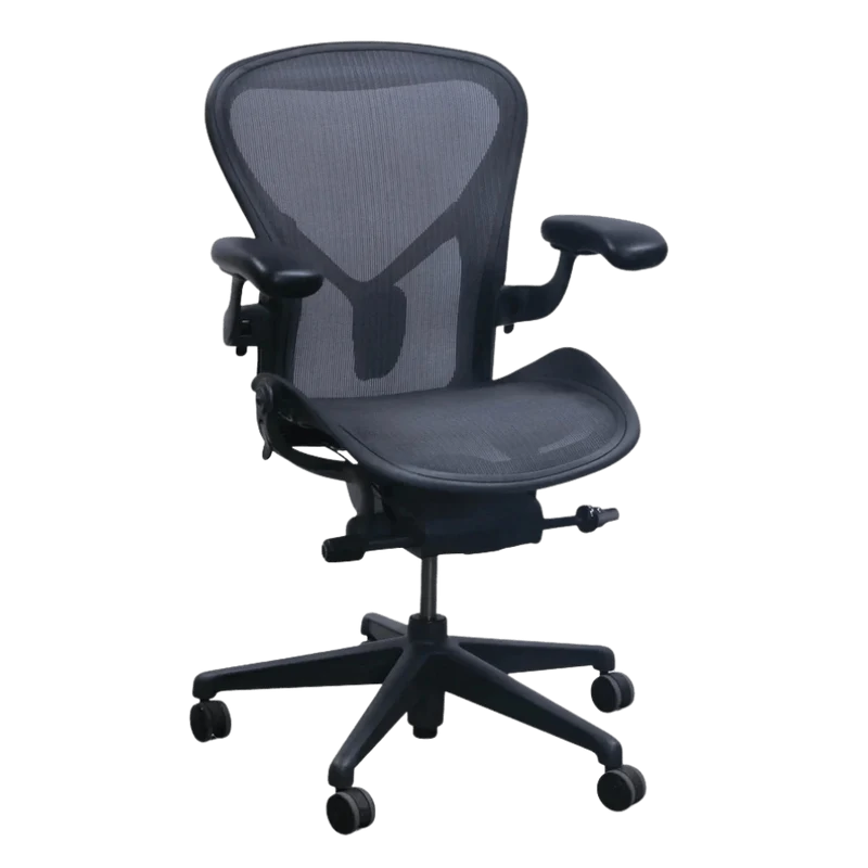 Herman Miller Aeron Remastered Black Onyx Gaming (Open Box) - Size B