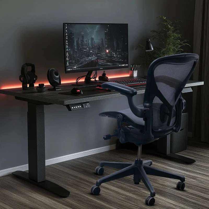 Herman Miller Aeron Remastered Black Onyx Gaming (Open Box) - Size B