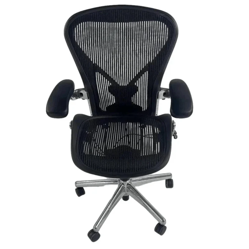 Herman Miller Aeron Classic Chair – Fully Loaded with Aluminum Frame