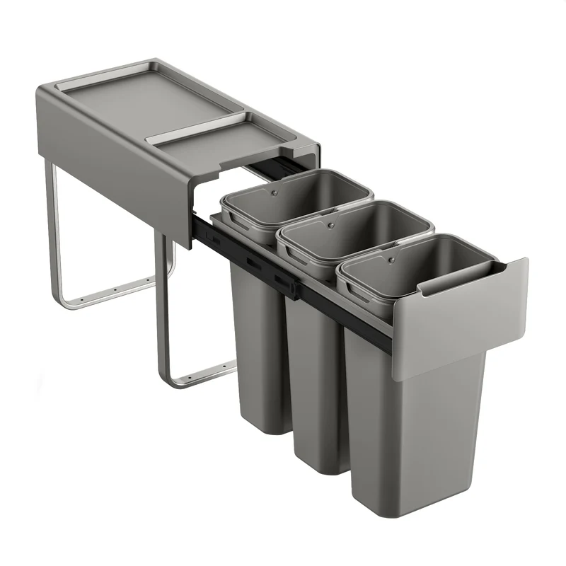 B-Ware Einbaumülleimer EM3x10