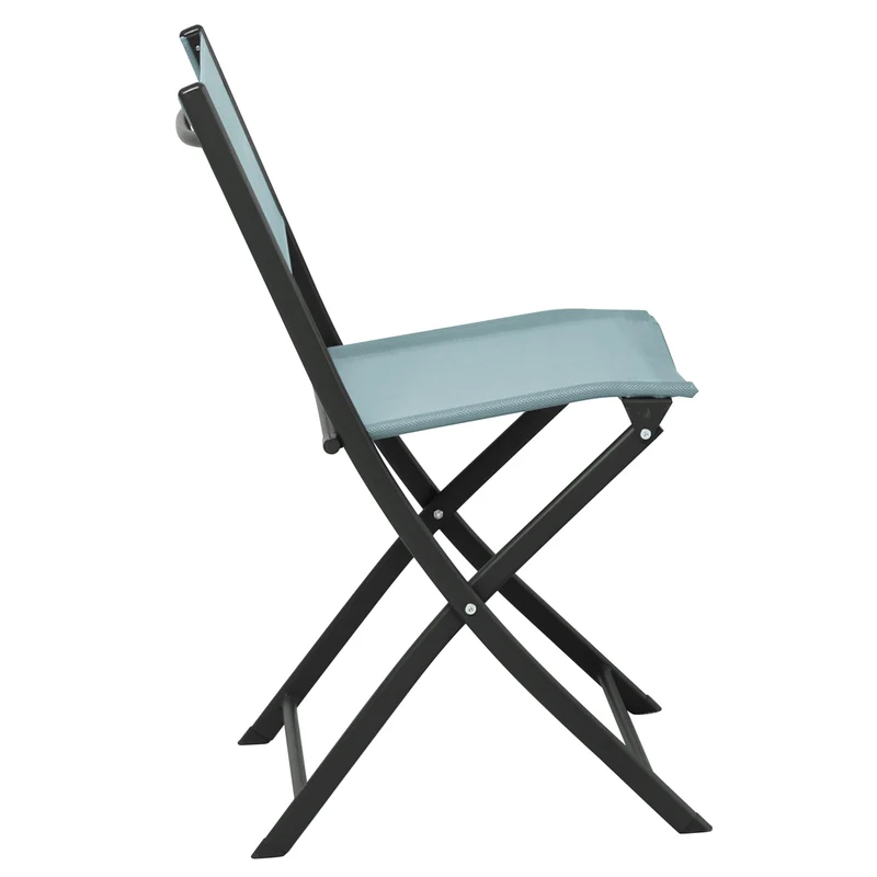 B-Ware Balkonset platzsparend Grau/Blau