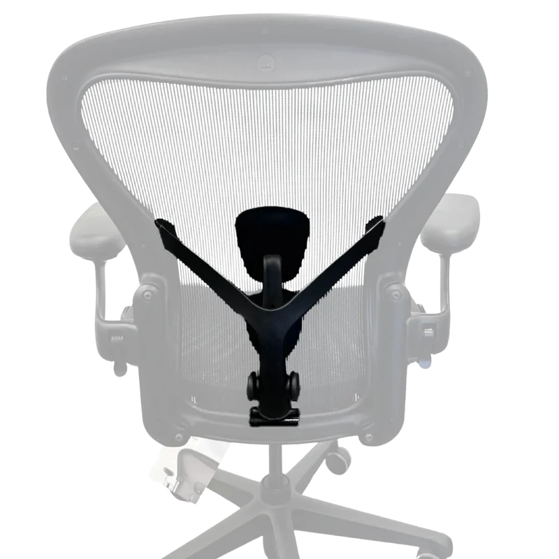 Lumbar Support Compatible with PostureFit SL Model with Adapter for Herman Miller Aeron Chairs by OLS