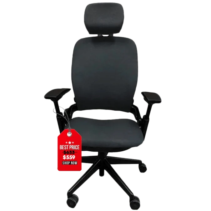 Steelcase Leap V2 Chair with Headrest Saving Bundle