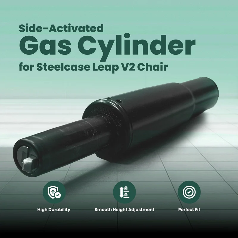 Steelcase Leap Compatible – Side Activated Gas Cylinder by OLS