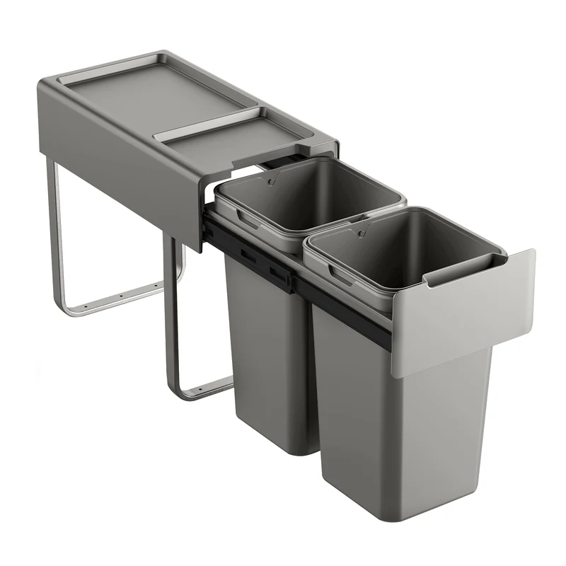 B-Ware EM2x14 Einbaumülleimer