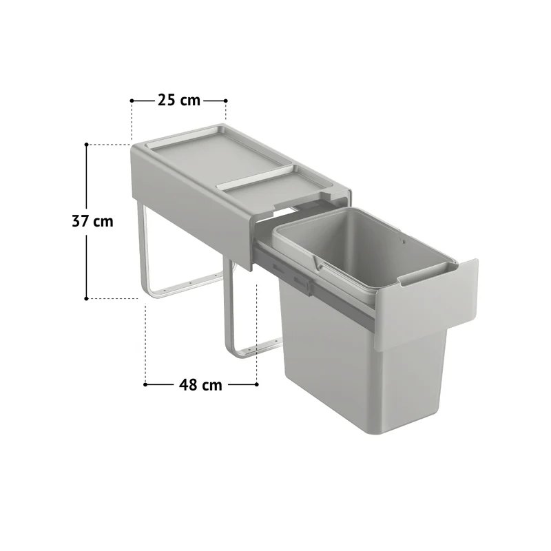 B-Ware EM22 Einbaumülleimer