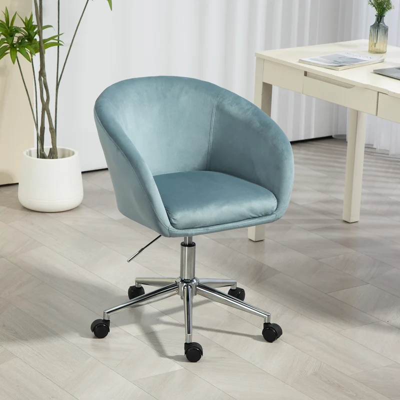 B-Ware LOUISA Samt Blau