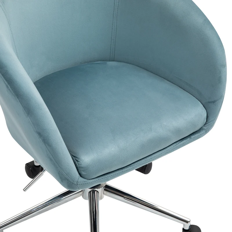 B-Ware LOUISA Samt Blau