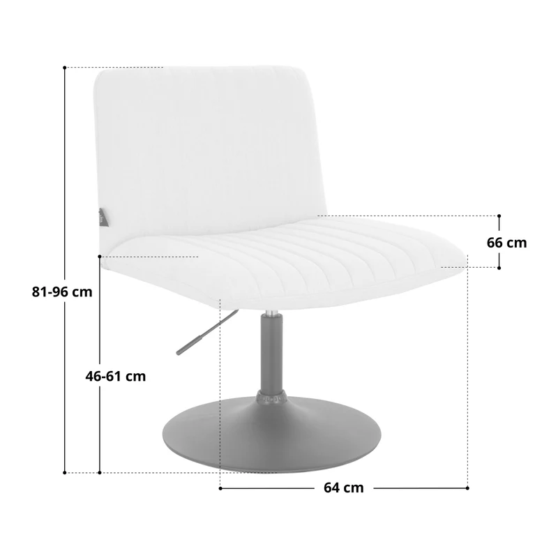 B-Ware EMILY Loungesessel Grau