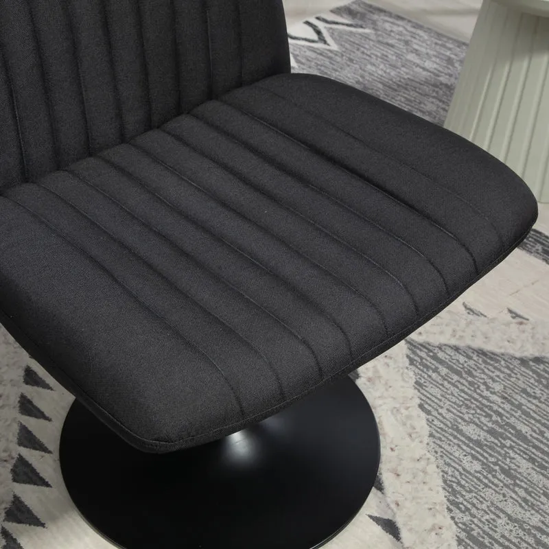 B-Ware EMILY Loungesessel Schwarz