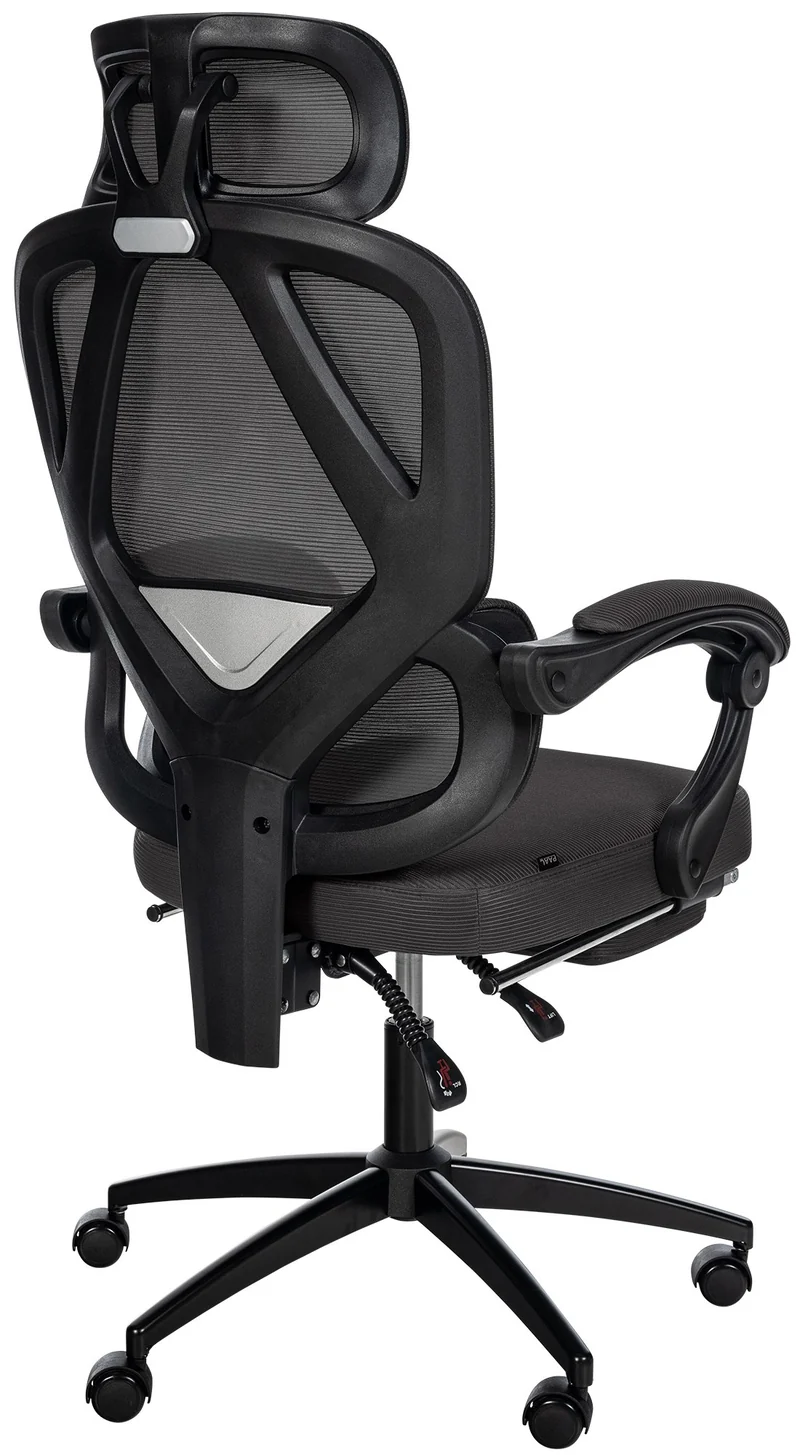 GONDER ergonomischer und vielfach einstellbarer Chefsessel, Bürostuhl, Mesh-Stoff, schwitzfrei.